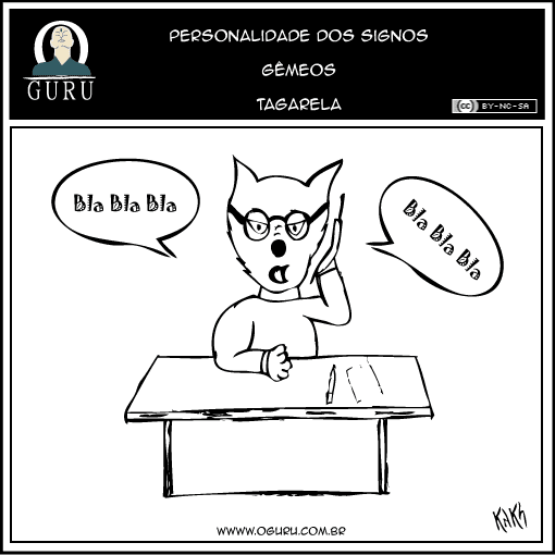 Como as pessoas do signos de Gêmeos são, sua personalidade ilustrada em formato de nosso Dog Cão.